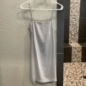 Grey lulus mini dress